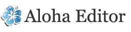 Aloha Editor